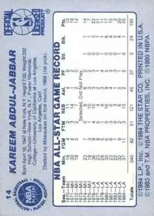 Reverso de Kareem Abdul-Jabbar