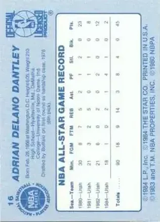 Adrian Dantley back