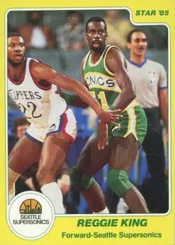 1984-85 Star #117 Reggie King