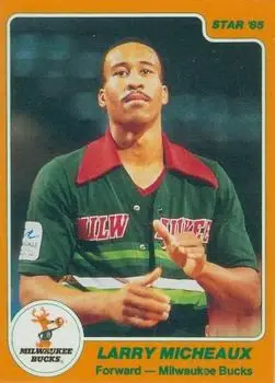 1984-85 Star #133 Larry Micheaux