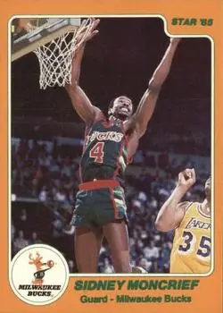 1984-85 Star #135 Sidney Moncrief
