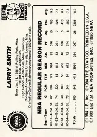 Larry Smith Rückseite