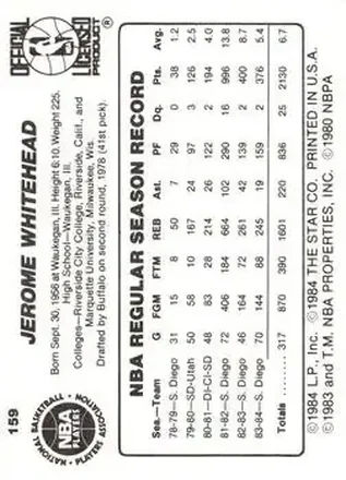 Reverso de Jerome Whitehead
