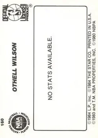 Reverso de Othell Wilson