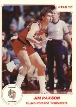 1984-85 Star #167 Jim Paxson