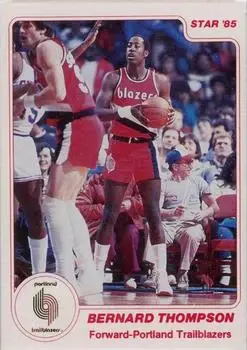 1984-85 Star #169 Bernard Thompson