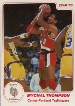 1984-85 Star #170 Mychal Thompson