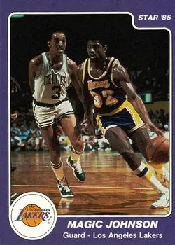 1984-85 Star #172 Magic Johnson