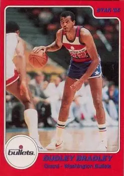 1984-85 Star #187 Dudley Bradley