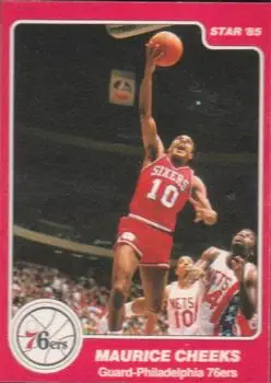 1984-85 Star #203 Maurice Cheeks