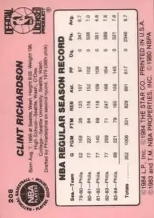 Clint Richardson Rückseite