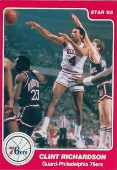1984-85 Star #208 Clint Richardson