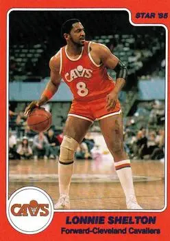 1984-85 Star #222 Lonnie Shelton