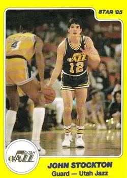 1984-85 Star #235 John Stockton