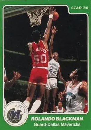 1984-85 Star #251 - Rolando Blackman - Dallas Mavericks