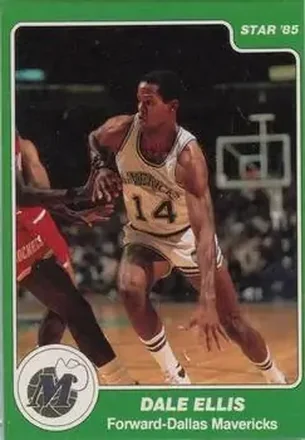 1984-85 Star #254 - Dale Ellis - Dallas Mavericks