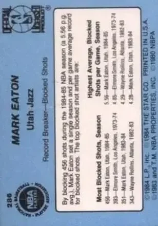 Retro di Mark Eaton