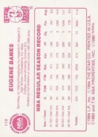 Gene Banks Rückseite
