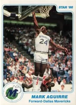 Front of Mark Aguirre