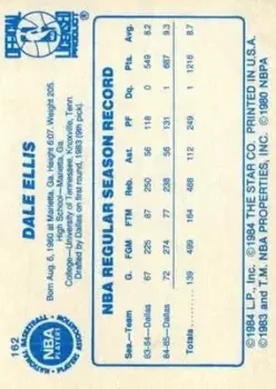 Achterkant van Dale Ellis