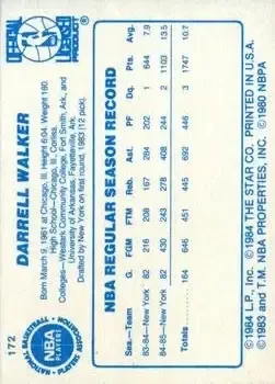 Back of Darrell Walker