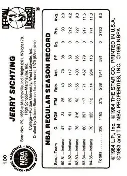Back of Jerry Sichting
