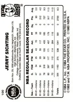 Back of Jerry Sichting
