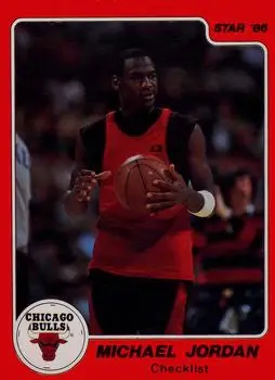1986 Star Michael Jordan #1 Michael Jordan