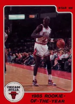 1986 Star Michael Jordan #6 Michael Jordan