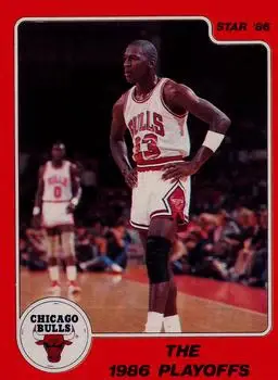 1986 Star Michael Jordan #8 Michael Jordan