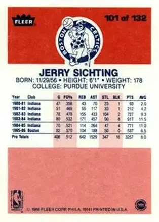 Jerry Sichting Rückseite