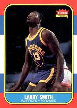 1986-87 Fleer #104 Larry Smith