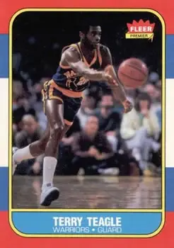 1986-87 Fleer #107 Terry Teagle