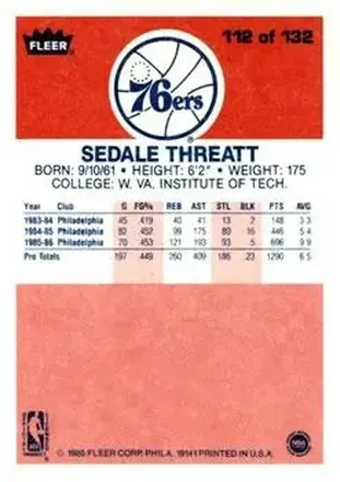 Reverso de Sedale Threatt