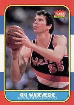 1986-87 Fleer #117 Kiki Vandeweghe