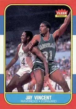 1986-87 Fleer #118 Jay Vincent