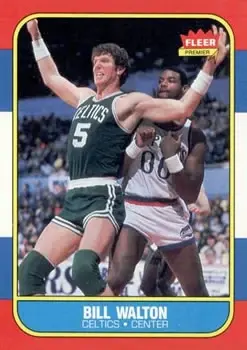 1986-87 Fleer #119 Bill Walton
