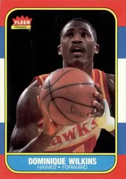 1986-87 Fleer #121 Dominique Wilkins