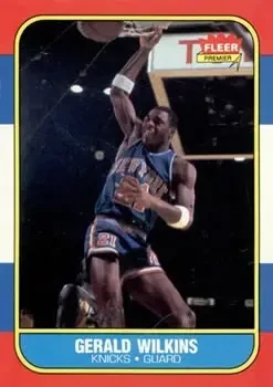 1986-87 Fleer #122 Gerald Wilkins