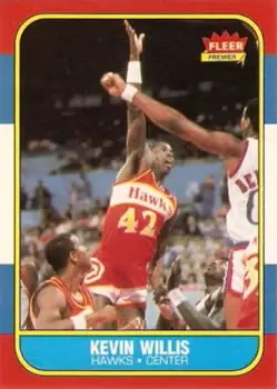 1986-87 Fleer #126 Kevin Willis