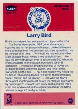 Retro di Larry Bird