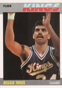 1987-88 Fleer #105 Reggie Theus
