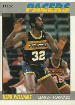1987-88 Fleer #121 Herb Williams