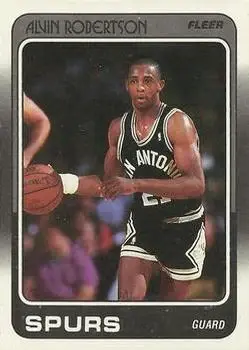 1988-89 Fleer #105 Alvin Robertson
