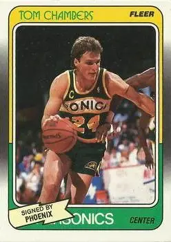 1988-89 Fleer #106 Tom Chambers