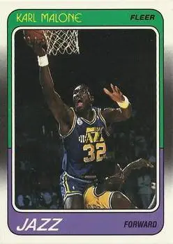 1988-89 Fleer #114 Karl Malone
