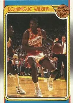 1988-89 Fleer #125 Dominique Wilkins
