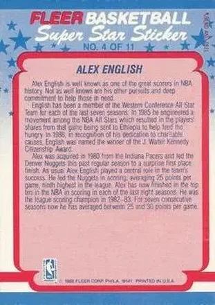 Retro di Alex English