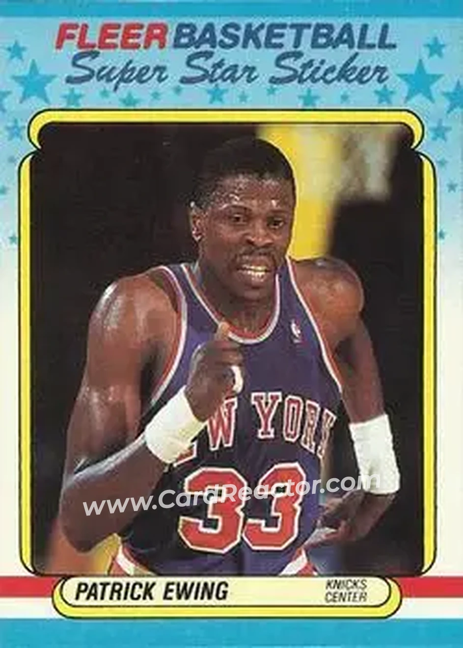Enlarged card image