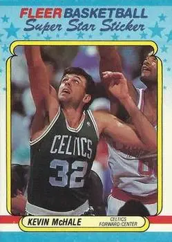 1988-89 Fleer #9 Stickers Kevin McHale